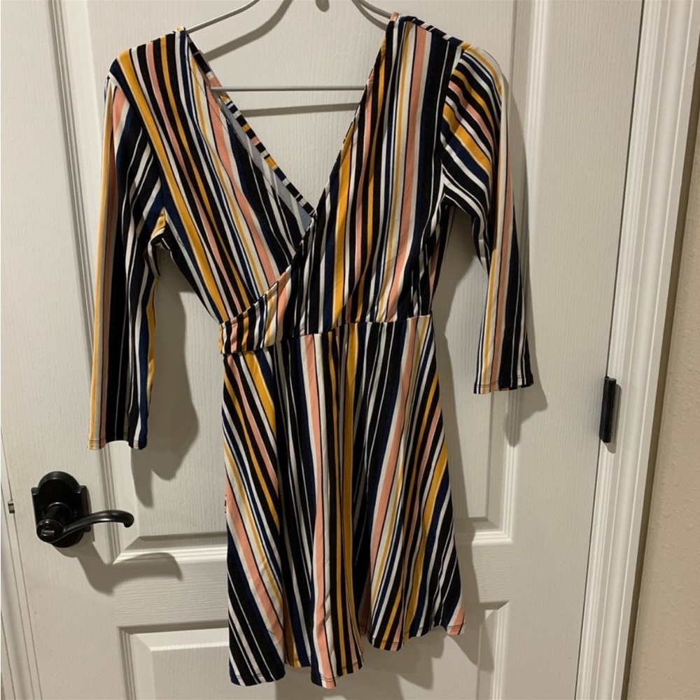 Vneck Wrap Dress